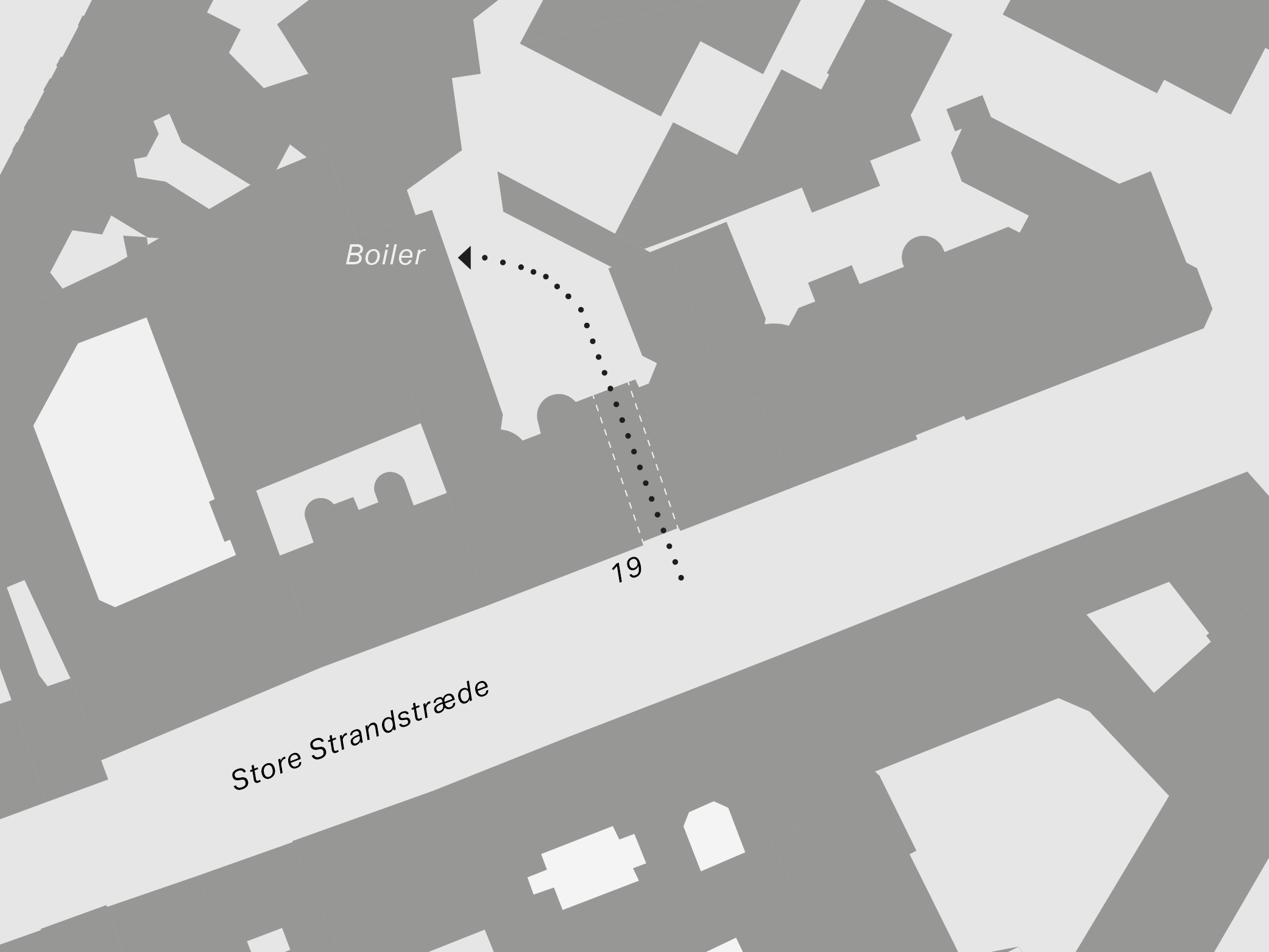 Map showing gallery location